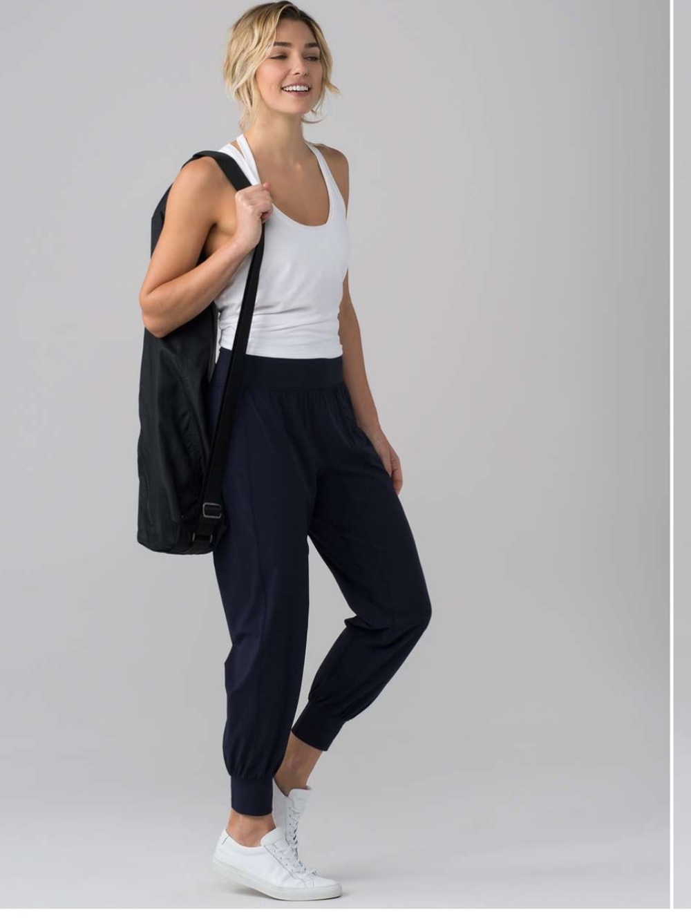 lululemon athletica Black Women's Jogger Track Pants size 4 Activewear casual